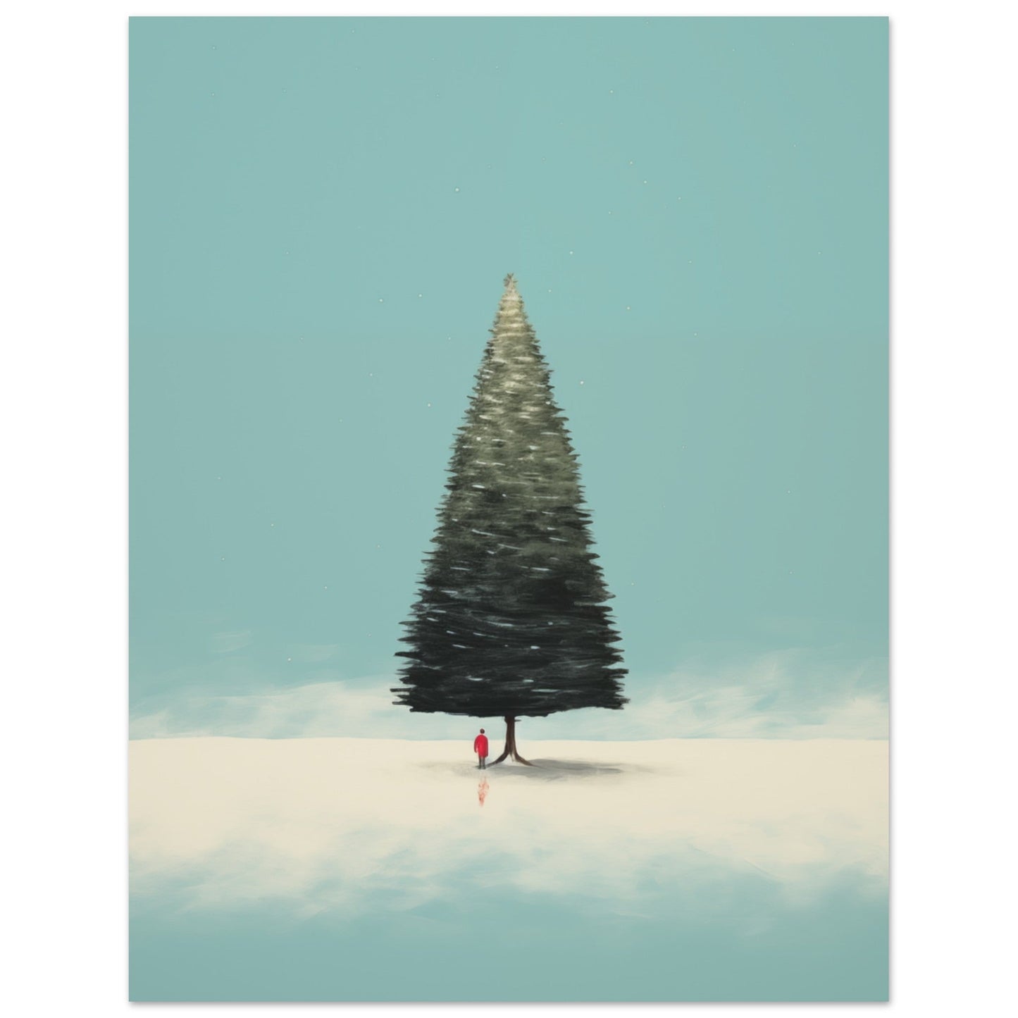 Solitude in Winter Poster
