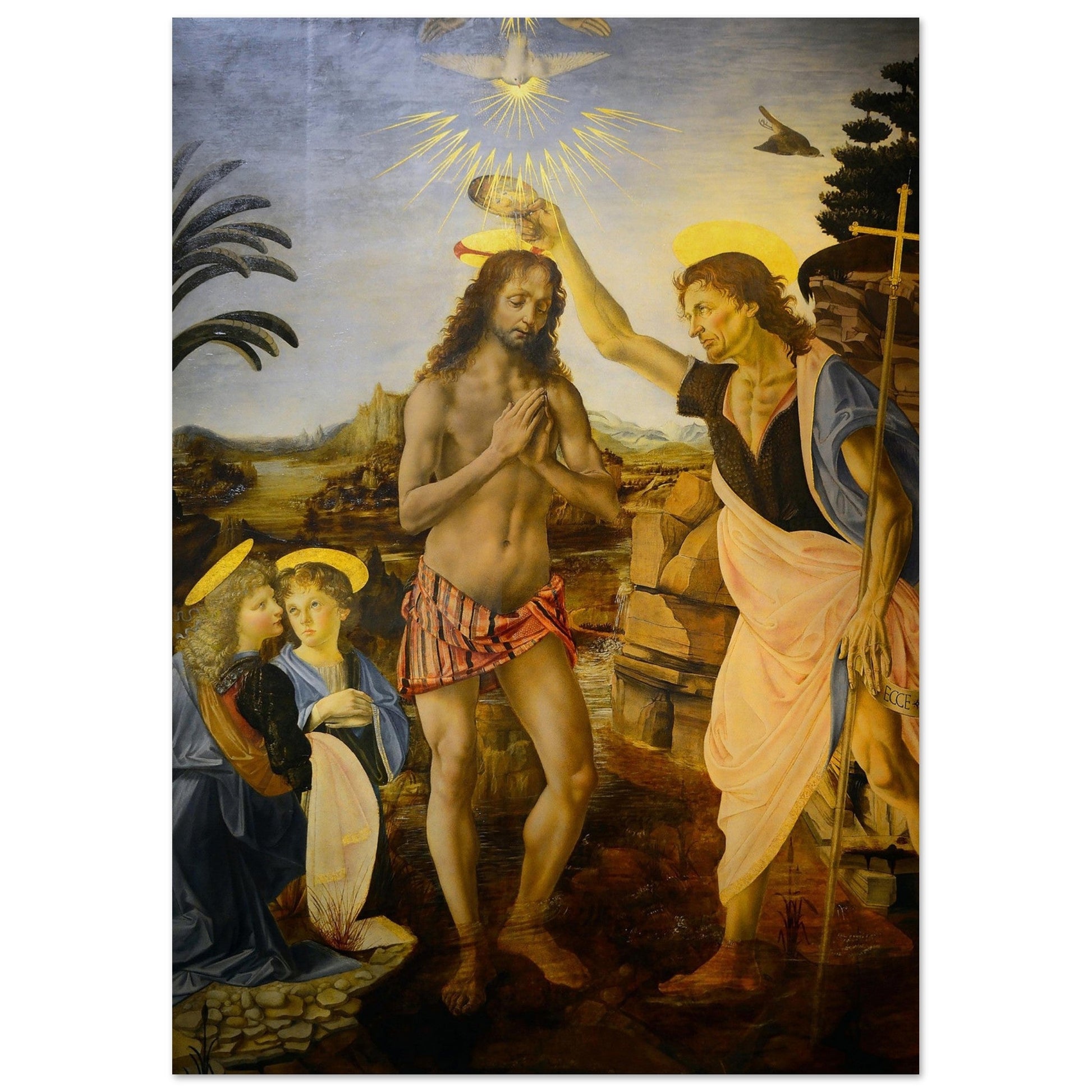 High Quality Postcards of The Baptism of Christ.