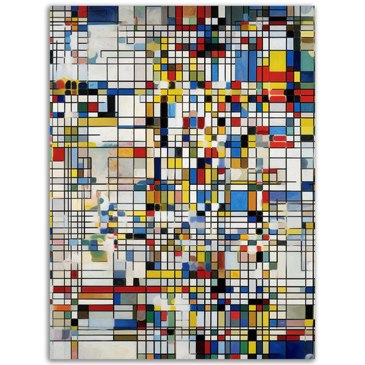 A high-quality Abstract Art painting of squares in Pop Art colors, The Mavericks Pallet, perfect for room decor.