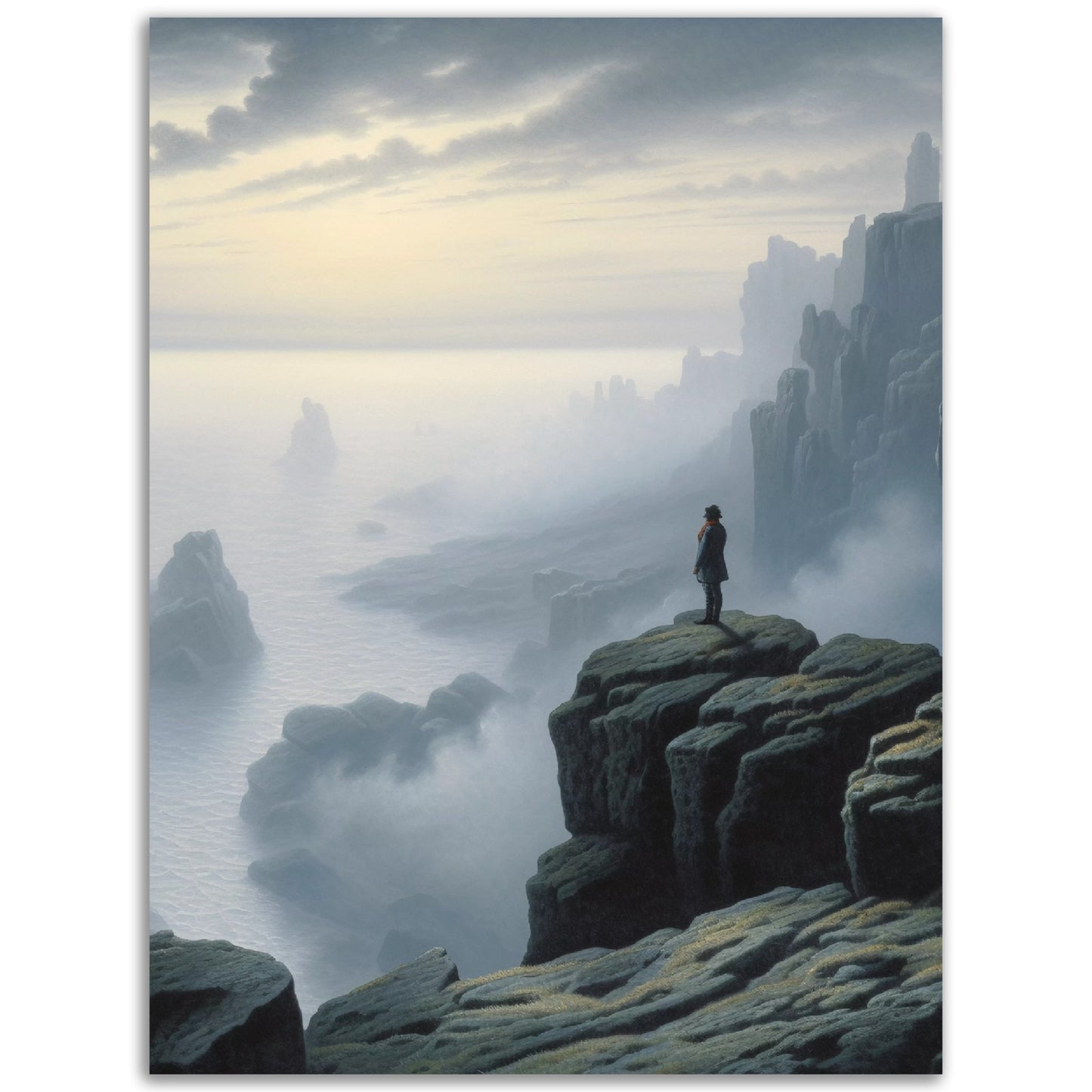 A high-quality poster of The Voyager's Solitude, perfect for room decoration or to enhance your poster wall art.